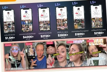 Creator videos and affiliate campaigns from the Bestinfluence company profile