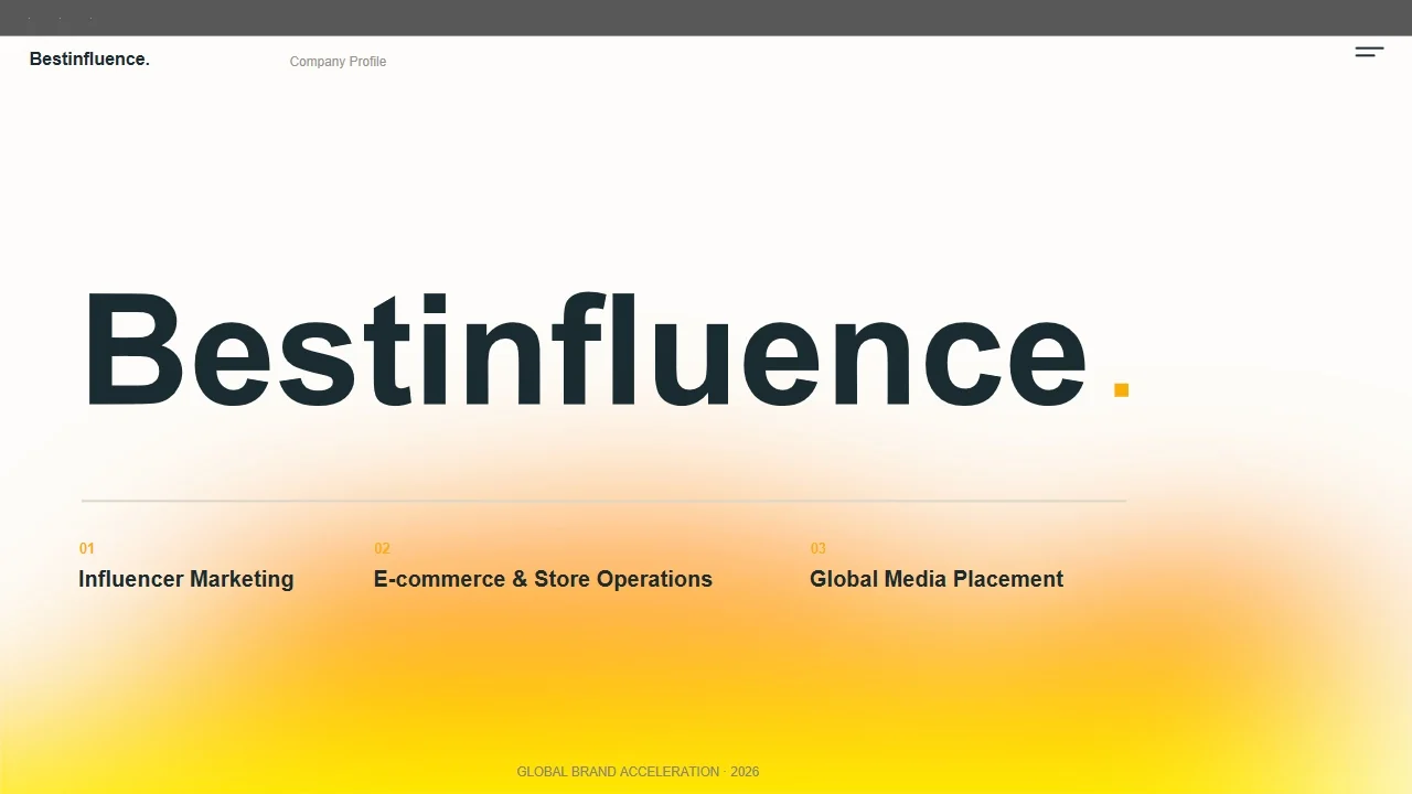 Bestinfluence company profile cover