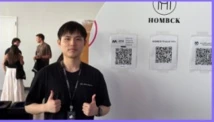 Bestinfluence team at an industry event